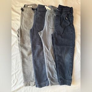 Kids Pants Set - 4 Pants - Lee, Old Navy, Nautica - sizes 5/6